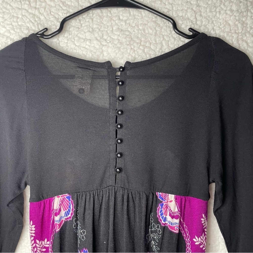 Vintage Y2K 90s Free People boho tunic top small - Picture 4 of 12